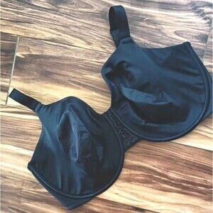 Vanity Fair Minimizer Bra Size 42G Beauty Back Full Figure Black Underwire 76080